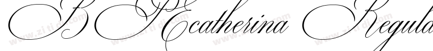 BP Ecatherina Regula字体转换 BP Ecatherina Regula字体转换